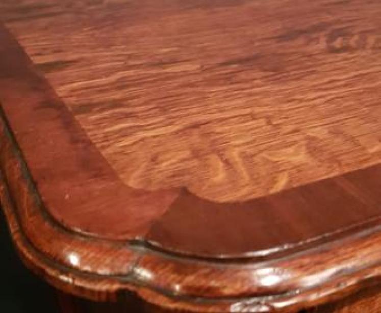 Quality George II Oak Low Boy - Image 4