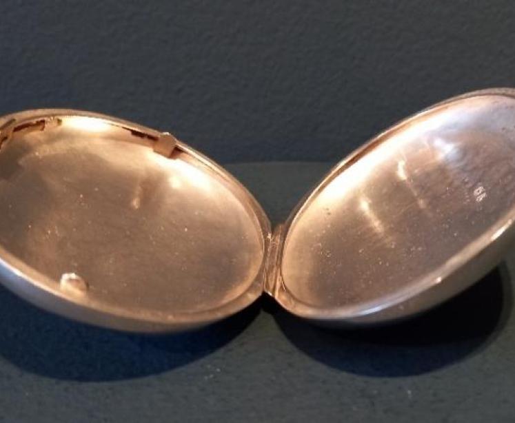 George V Period Silver Oval Pocket Snuff Box - Image 5