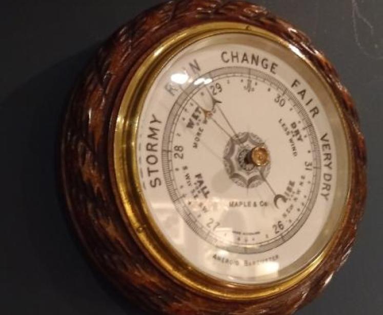 Victorian Maple & Co Ship's Barometer - Image 7
