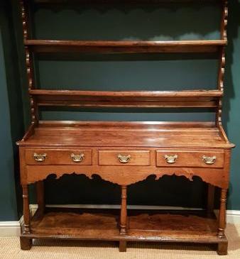 George III Oak Montgomeryshire Oak Dresser