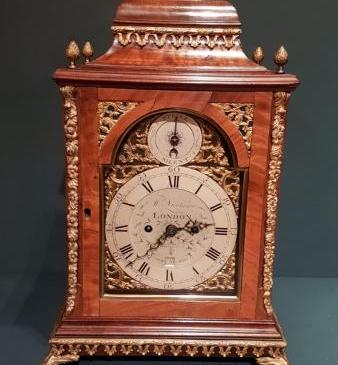Fine Quality George III Double Fusse Bracket Clock