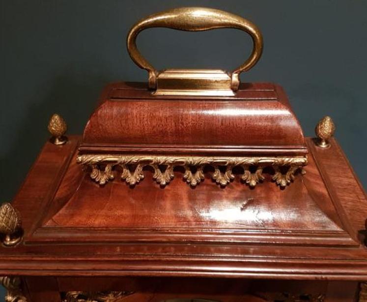 Fine Quality George III Double Fusse Bracket Clock - Image 2