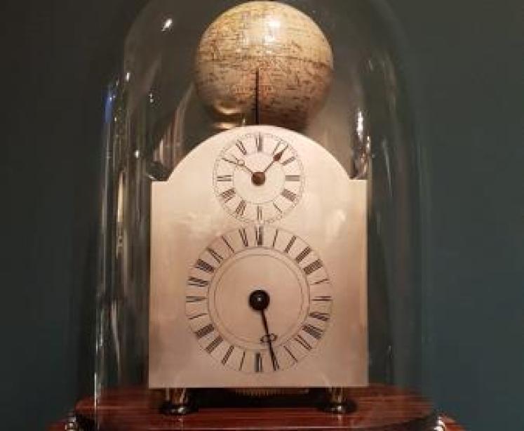 Rare Edwardian World Time Clock  - Image 3