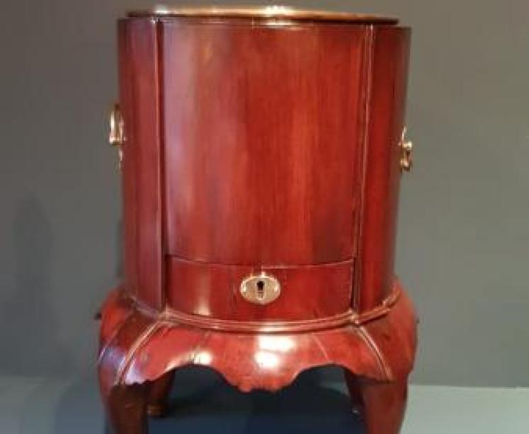 George III Mahogany Wine Cooler - Image 1