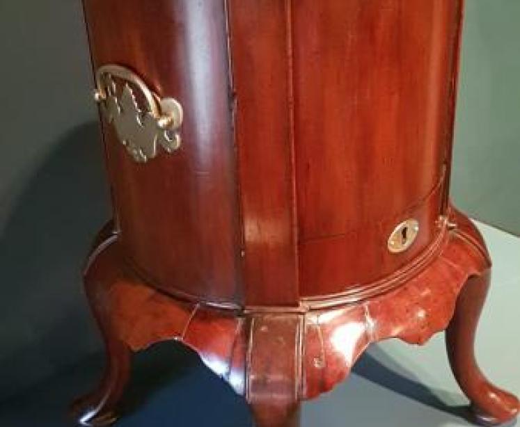 George III Mahogany Wine Cooler - Image 5