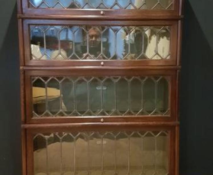 Matching Pair of Globe Wernicke Bookcases - Image 1