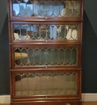 Matching Pair of Globe Wernicke Bookcases