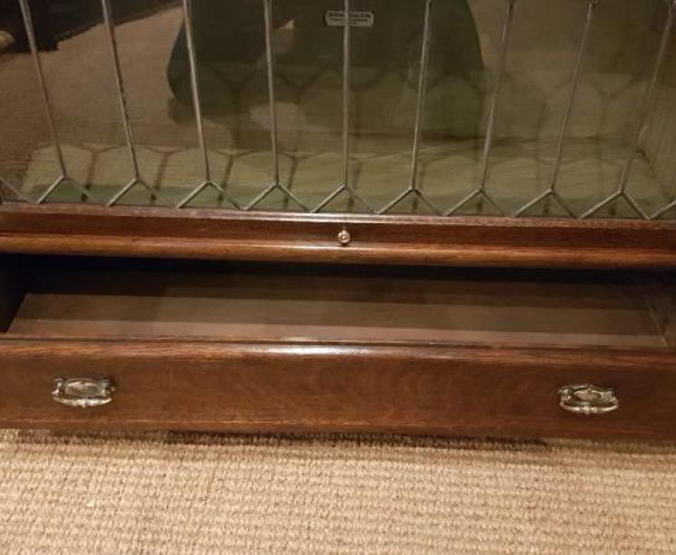 Matching Pair of Globe Wernicke Bookcases - Image 4