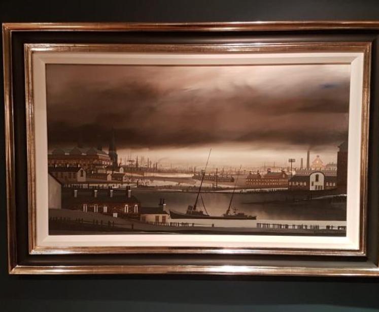 Superb Large Oil by Brian Shields - Image 1