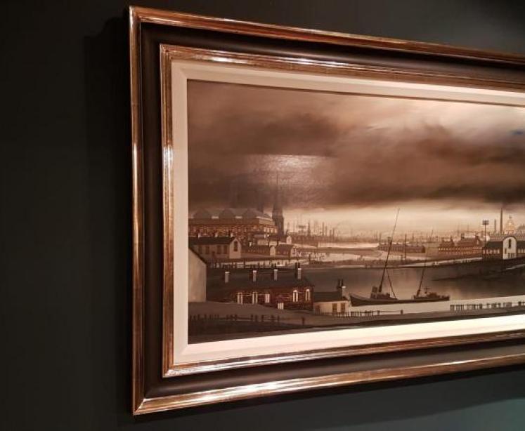 Superb Large Oil by Brian Shields - Image 5