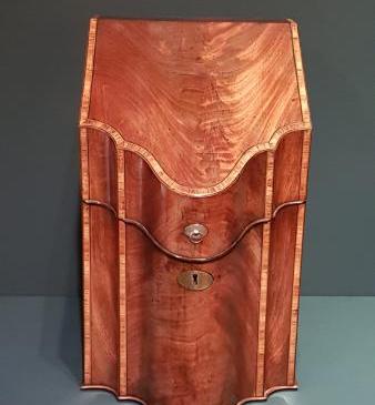 George III Mahogany Knife Box