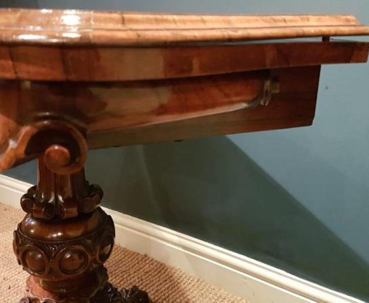 William IV Rosewood Side Table - Image 7
