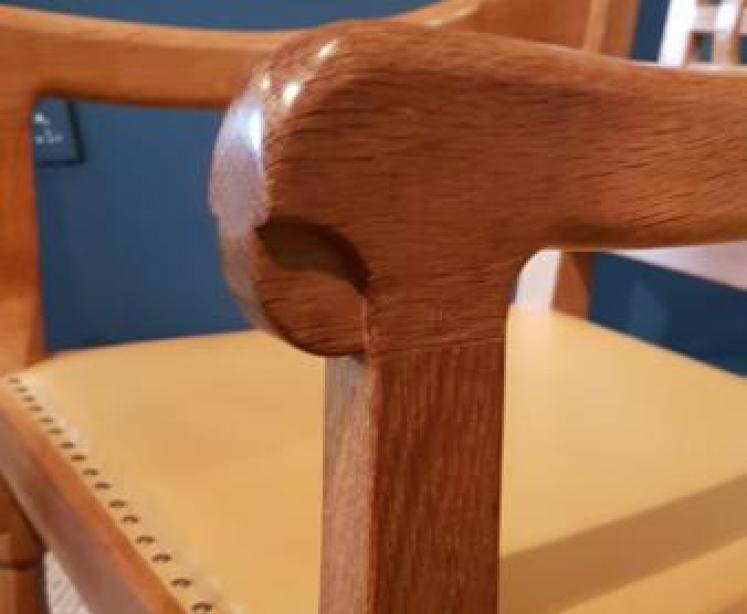 Thompson's of Kilburn Mouseman Rocking Chair  - Image 6