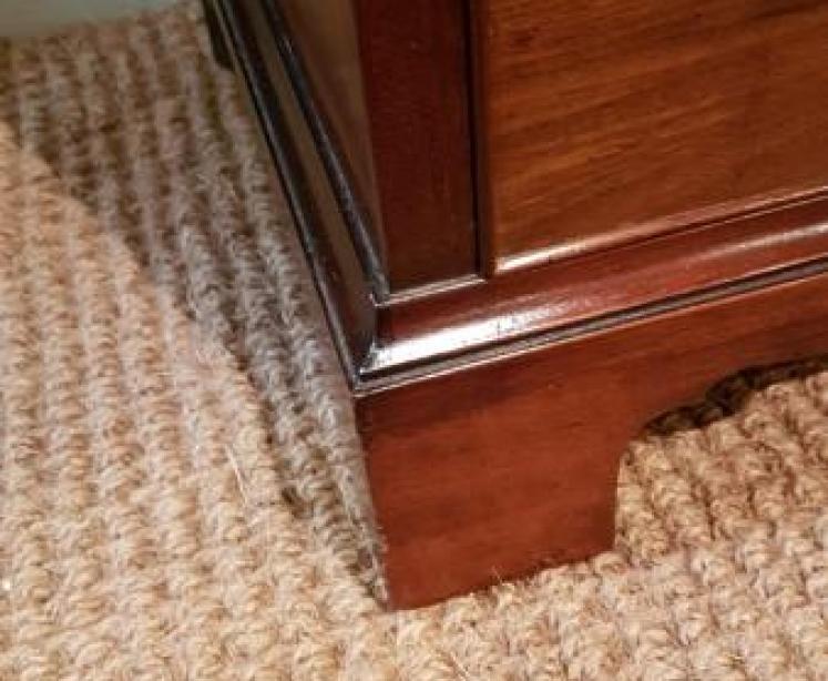 Small Edwardian Mahogany Chest of Drawers - Image 4