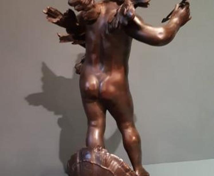Victorian Bronze 'Cupid' By Auguste Moreau - Image 4