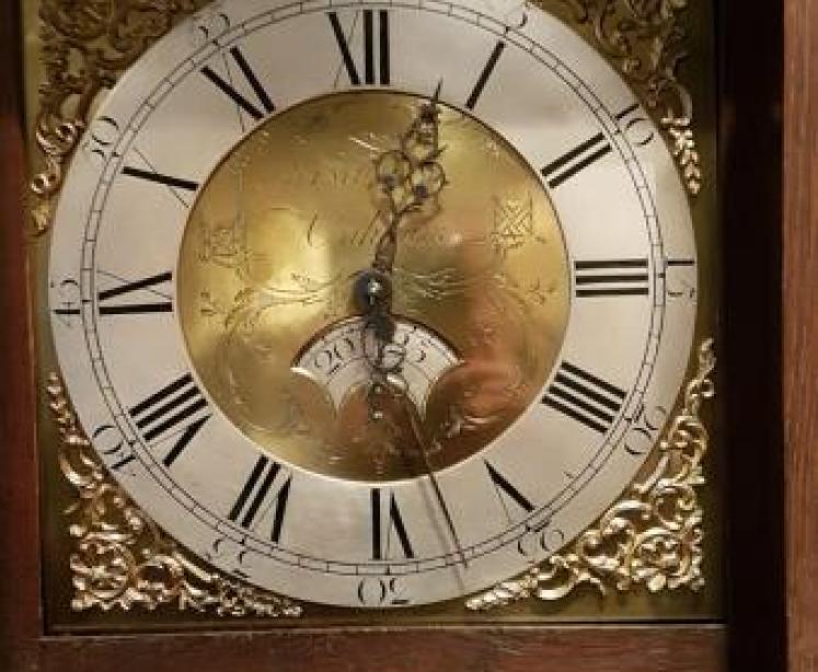 George II Simpson of Oakham Longcase Clock - Image 4