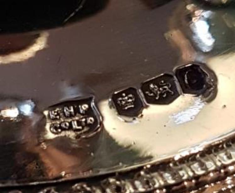 George VI Period Solid Silver Candelabra - Image 3