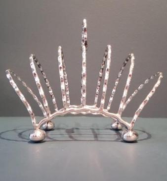 Superb George V Silver Toast Rack