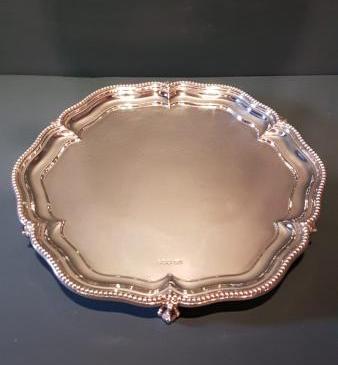 George V Silver 12" Salver