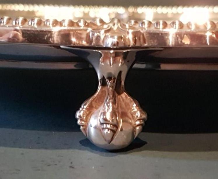 George V Silver 12" Salver - Image 3