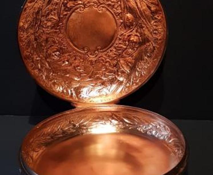 Large Victorian Silver Sweet Tin - Image 2