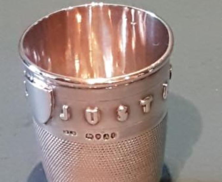 Just a Thimble Full Silver Shot - Image 2
