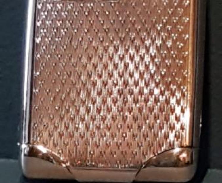 9ct Gold Engine Turned Match Case - Image 4