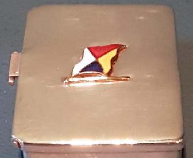 Silver and Enamel Trick Opening Vesta Case - Image 4