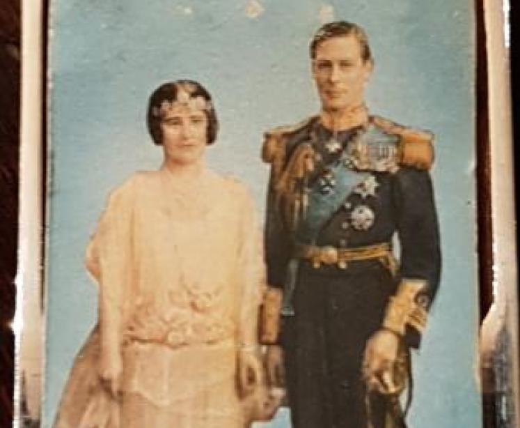 Silver George VI Coronation Match Book Case - Image 2