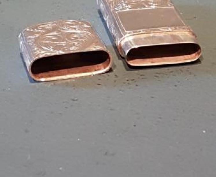 Fine Quality Silver Needle Case - Image 2