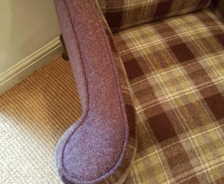 George III Style Wing Back Chair c.1890 - Image 2