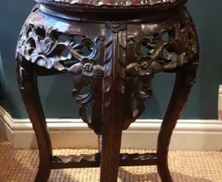 Victorian Oriental Oriental Jardiniere Stand - Image 6