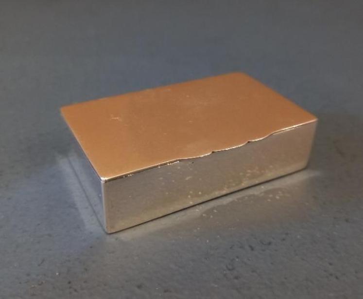 George V Period Silver Table Snuff Box - Image 1