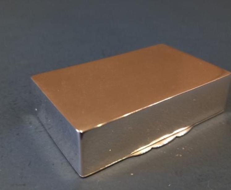 George V Period Silver Table Snuff Box - Image 4