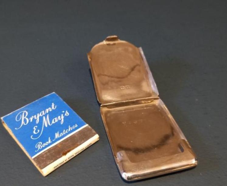 George V Period Silver Match Case Holder - Image 4