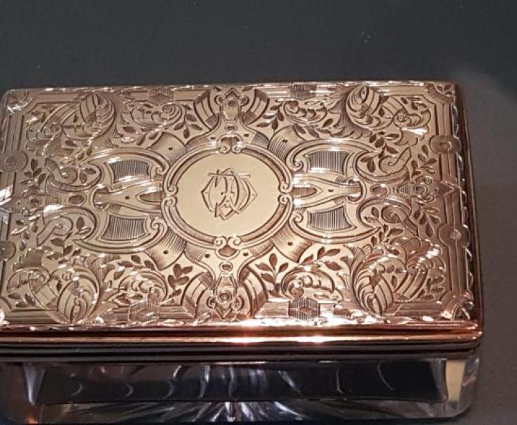 Superb Coromandel and Silver Travelling Box - Image 6