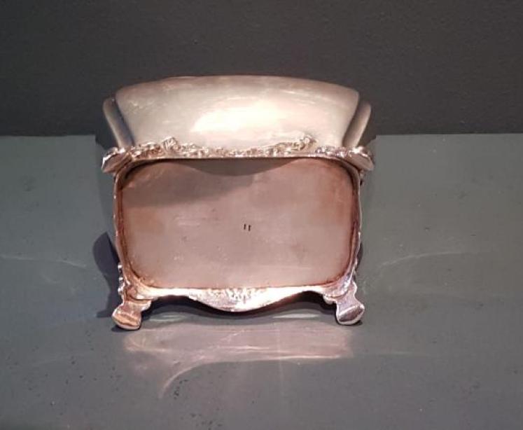 Victorian Chester Silver Tea Caddy - Image 4