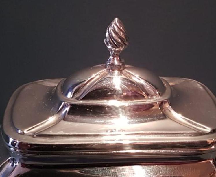 Victorian Chester Silver Tea Caddy - Image 7