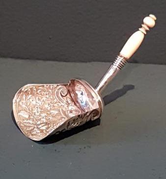 Victorian Silver Tea Scoop