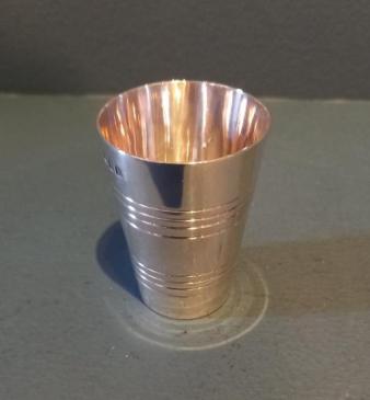 George V Period Silver Shot Beaker