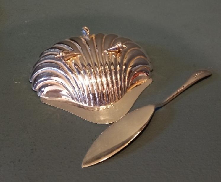 Edwardian Silver Shell Dish In Presentation Case - Image 4