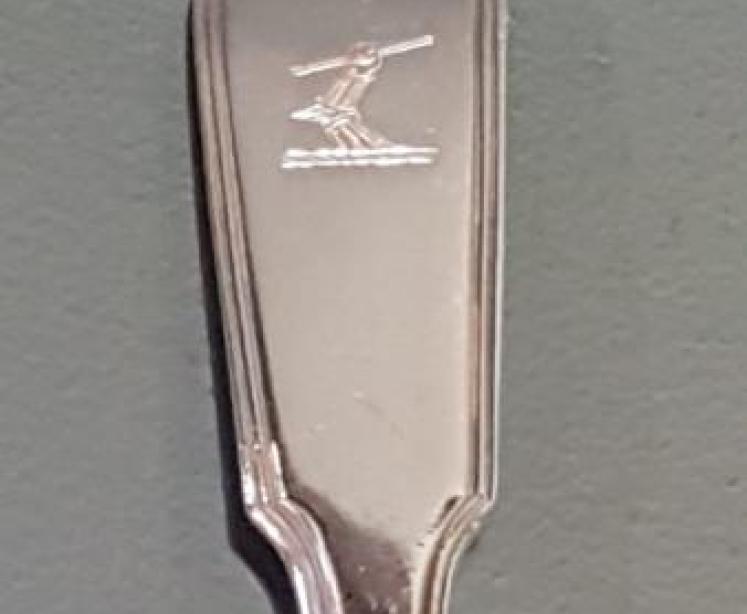 George III Silver Basting Spoon  - Image 2