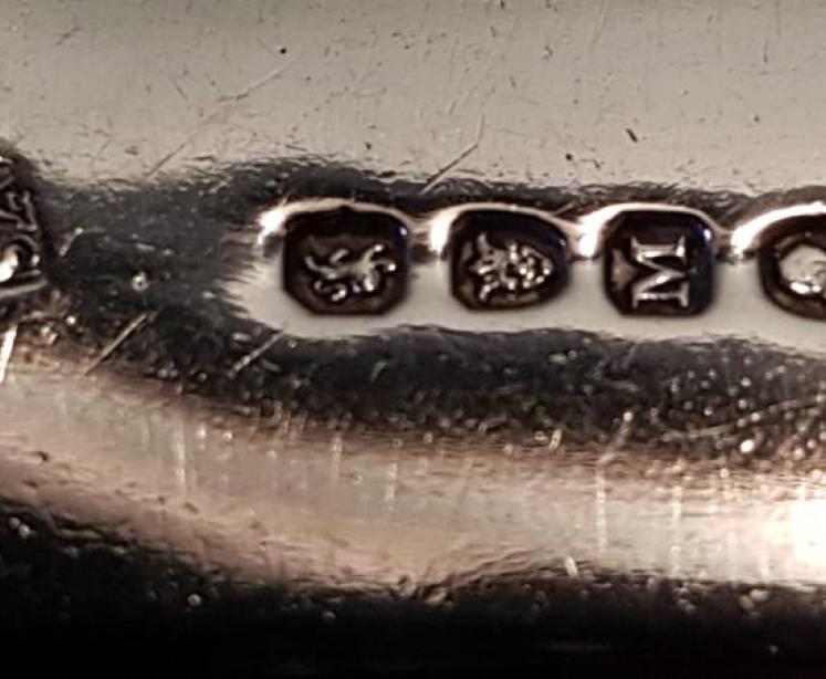 George III Silver Basting Spoon  - Image 4