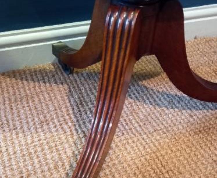 George III Period Two Tier Drop Leaf Dumb Waiter - Image 6