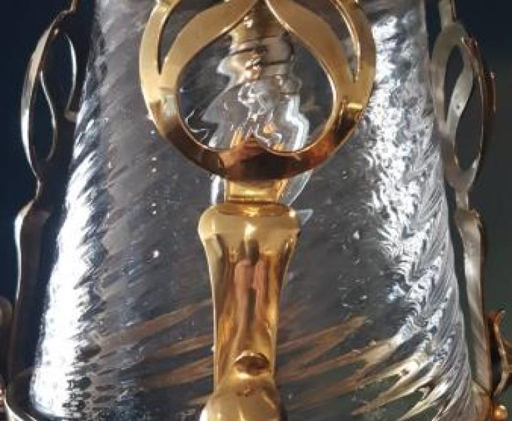 Arts and Crafts Brass Lantern - Image 4