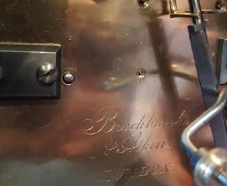 Small Proportioned Regency Double Fusse Bracket Clock - Image 3