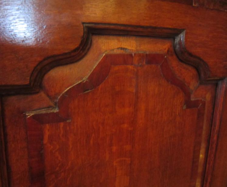 George II Period Fielded Panel Spice Cupboard - Image 3