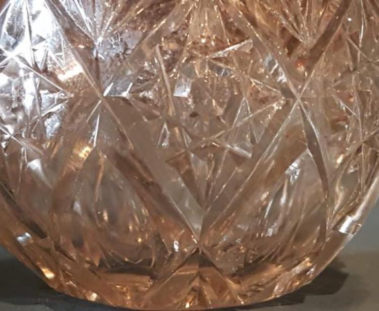 Matching Pair of Silver Topped Scent Bottles - Image 4