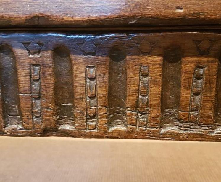 Superb Charles II Oak Refectory Table - Image 4