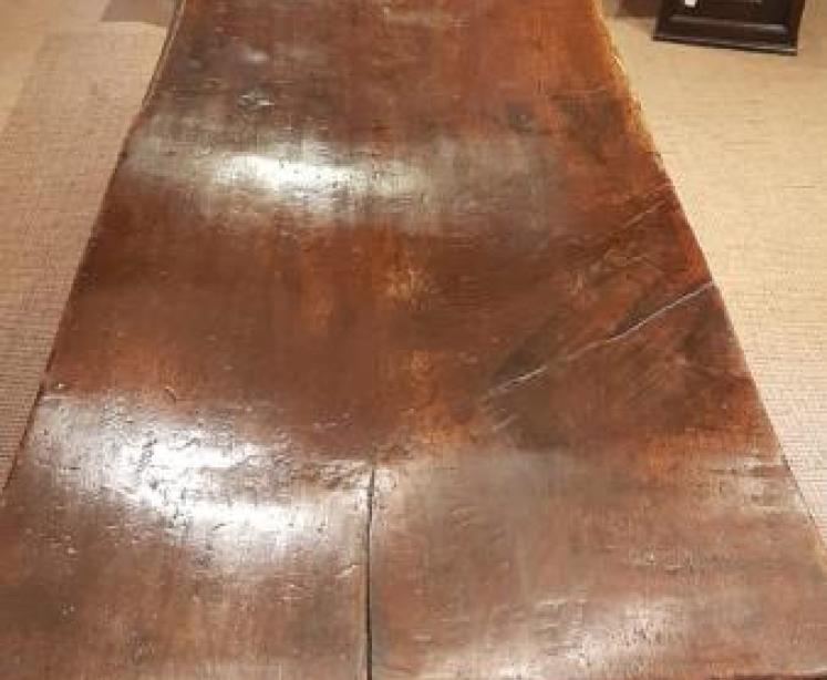 Superb Charles II Oak Refectory Table - Image 7